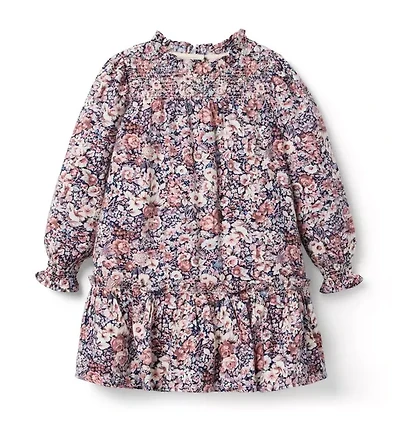 The Smocked Floral Dress