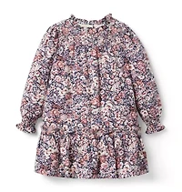 The Smocked Floral Dress