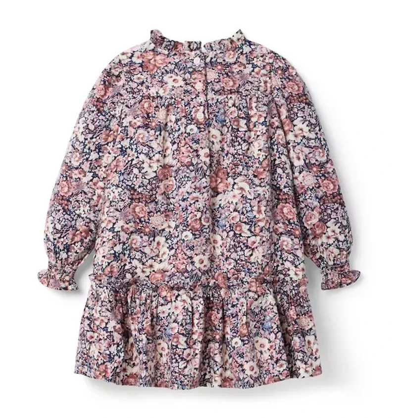 The Smocked Floral Dress