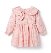 Floral Toile Bow Dress