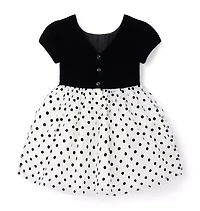 The Velvet Dot Dress