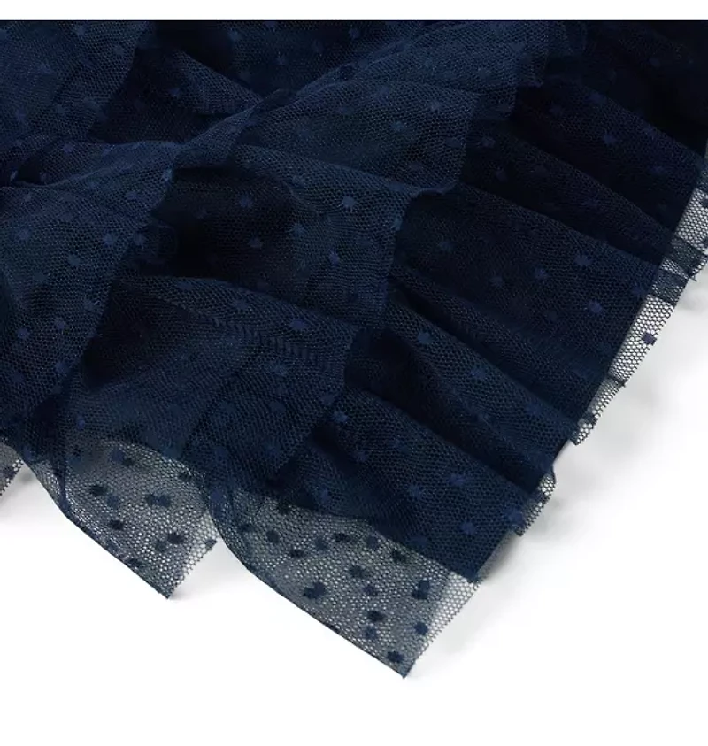 Dot Tiered Ruffle Dress