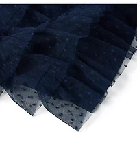 Dot Tiered Ruffle Dress