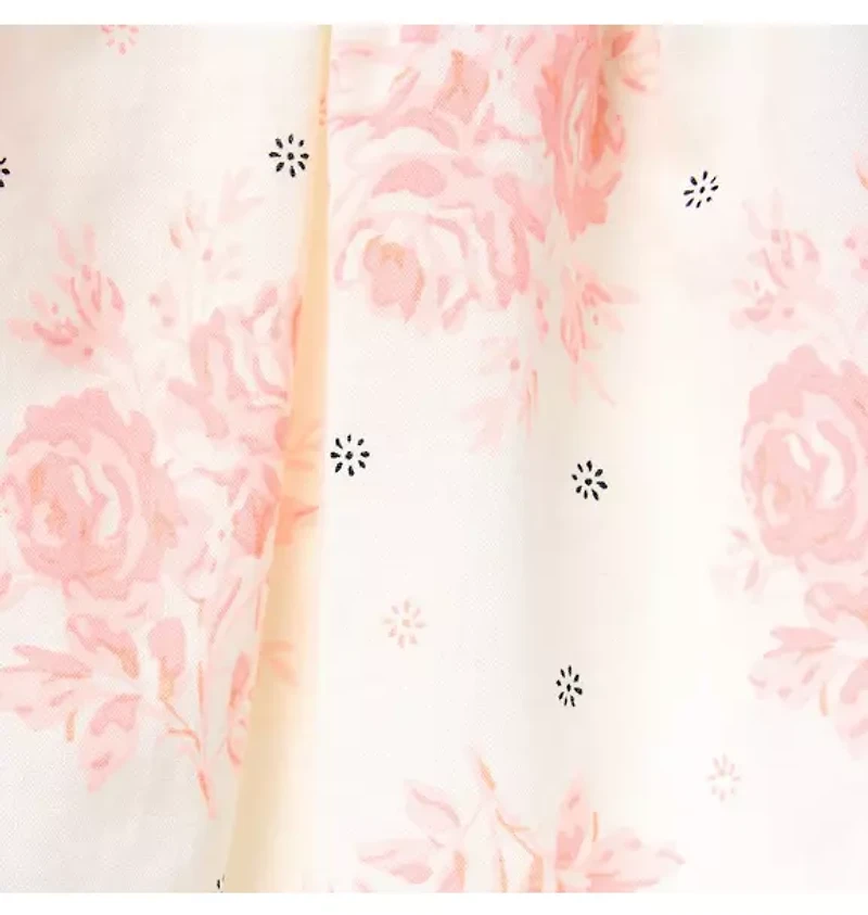 Baby Floral Pintuck Dress