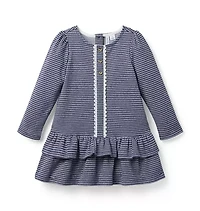 Houndstooth Dropwaist Dress