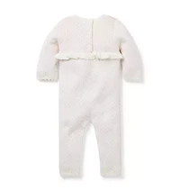 Baby Bow Fair Isle Sweater One-Piece