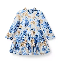 The Winter Floral Dress