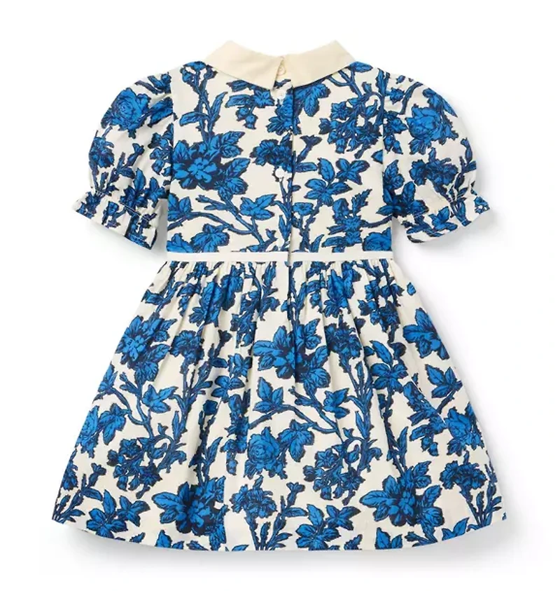 Floral Collared Dress