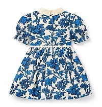 Floral Collared Dress