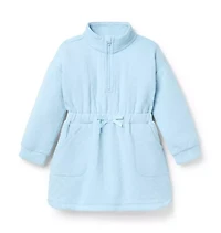 Quilted Sweatshirt Dress