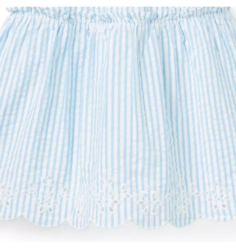 Striped Seersucker Dress