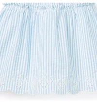 Striped Seersucker Dress