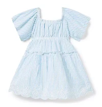 Striped Seersucker Dress