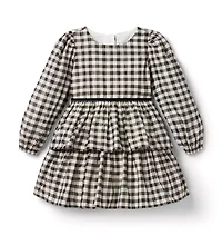 Gingham Shimmer Dress