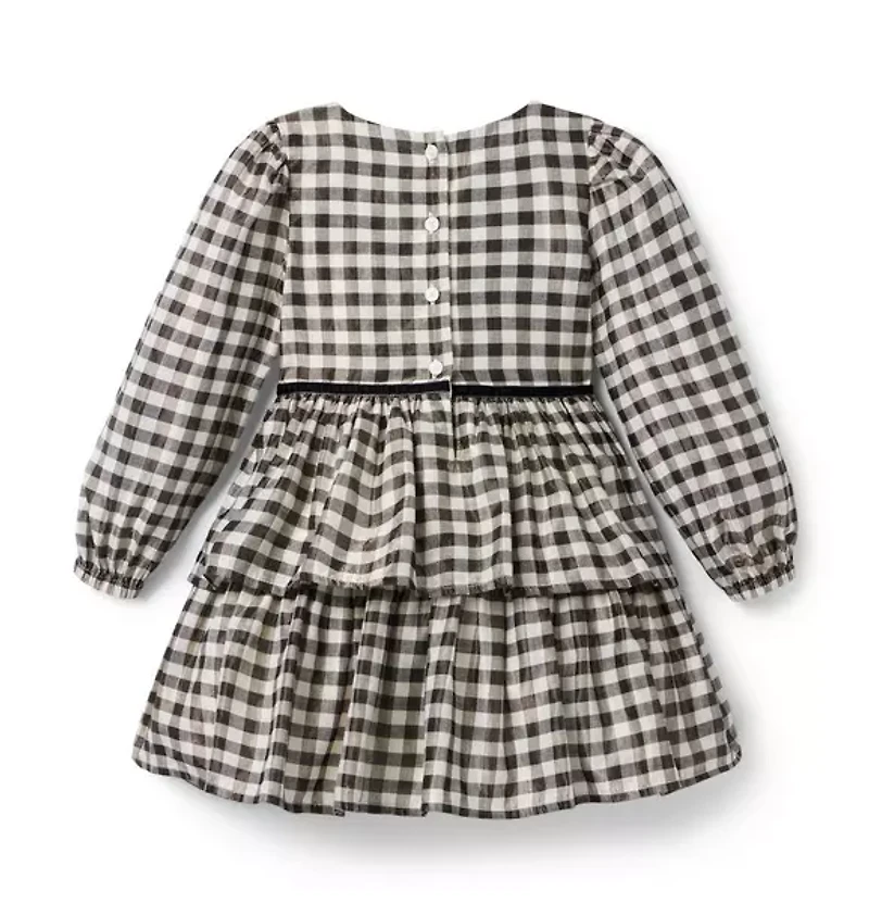 Gingham Shimmer Dress