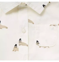 Baby Poplin Walrus Bodysuit