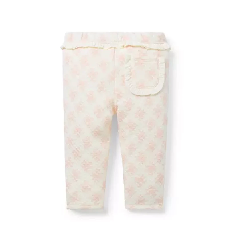 Baby Floral Quilted Pant