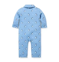 Baby Penguin Quilted One-Piece