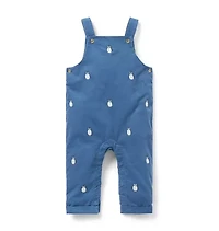 Baby Embroidered Penguin Overall