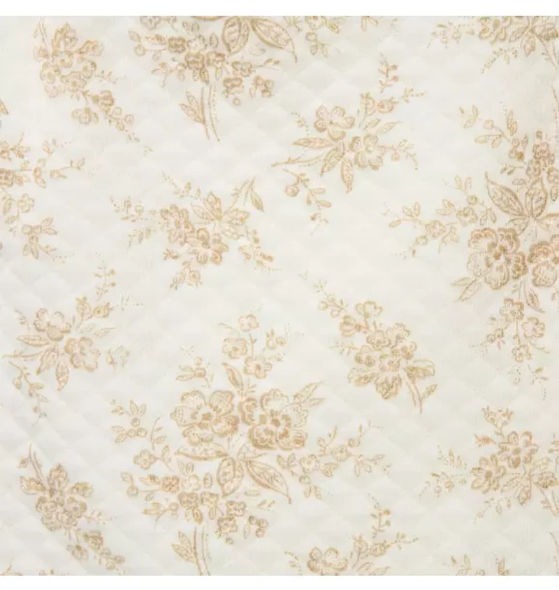 Baby Quilted Floral Toile Dress