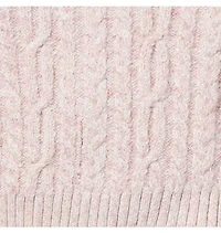 Baby Cable Knit Collared Matching Set