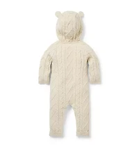 Baby Bear Ear Hooded One-Piece