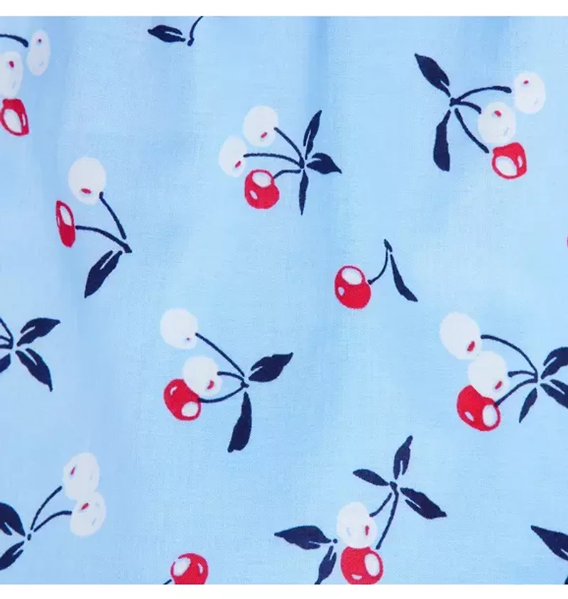 Baby Cherry Bow Romper