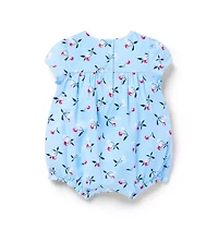 Baby Cherry Bow Romper