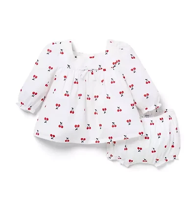 The Cherry Matching Baby Set
