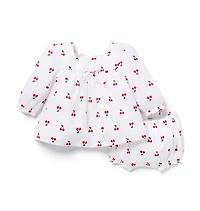 The Cherry Matching Baby Set