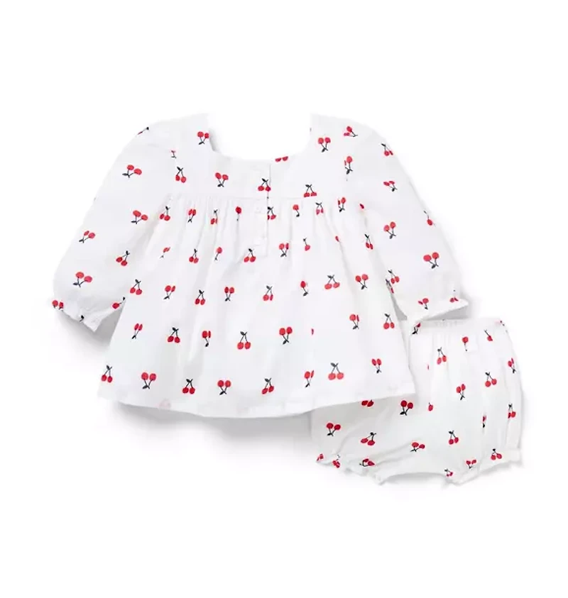 The Cherry Matching Baby Set