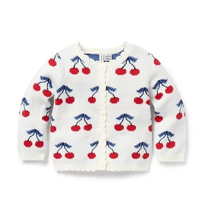 Baby Cherry Cardigan