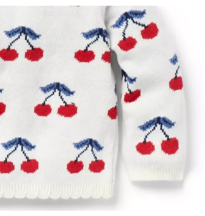 Baby Cherry Cardigan