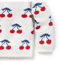Baby Cherry Cardigan