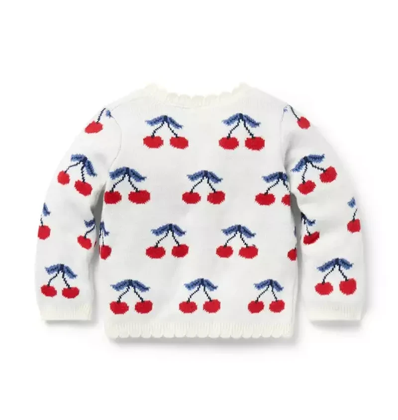 Baby Cherry Cardigan