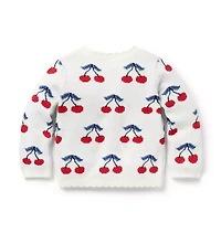 Baby Cherry Cardigan