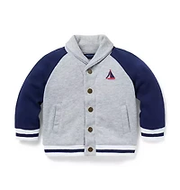 Baby Sailboat Shawl Collar Cardigan