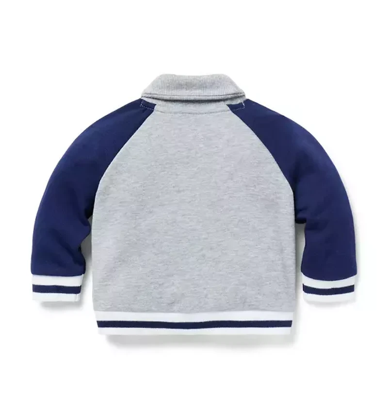 Baby Sailboat Shawl Collar Cardigan