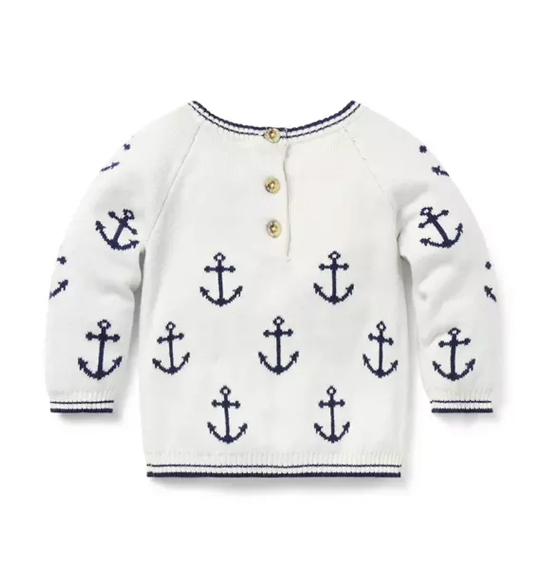 Baby Anchor Sweater