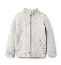 The Ribbed Sweater Jacket