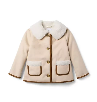 The Sherpa Trim Coat