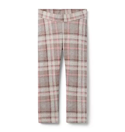 Plaid Jacquard Pant