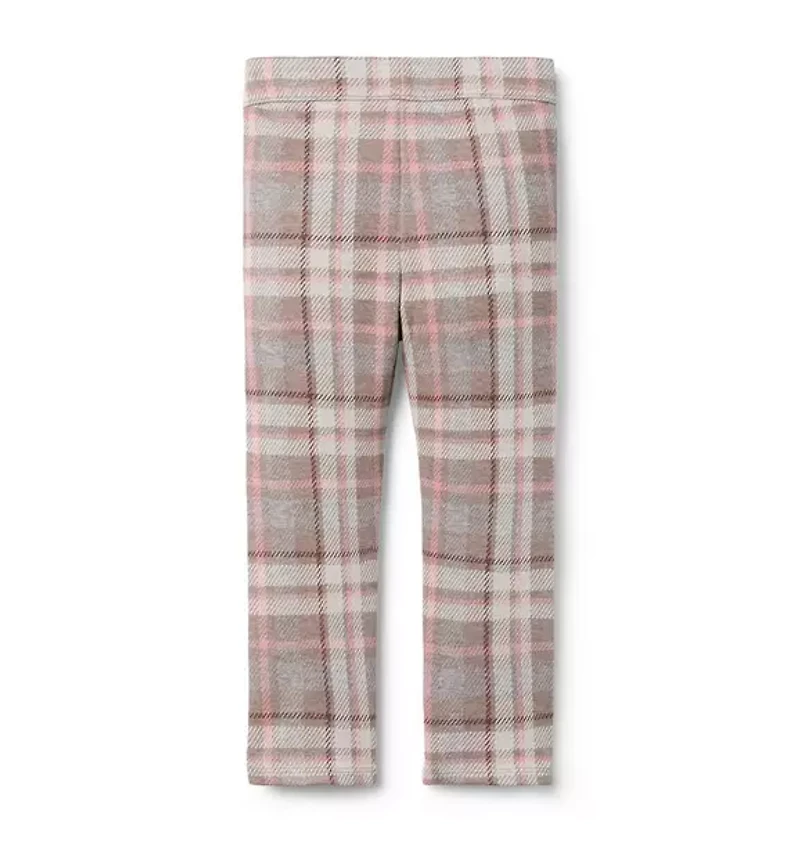 Plaid Jacquard Pant