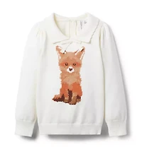 Fox Collared Sweater