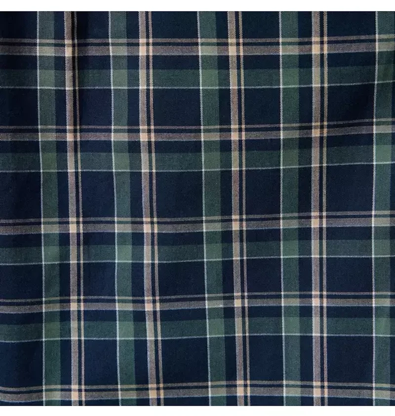 Plaid Poplin Shirt