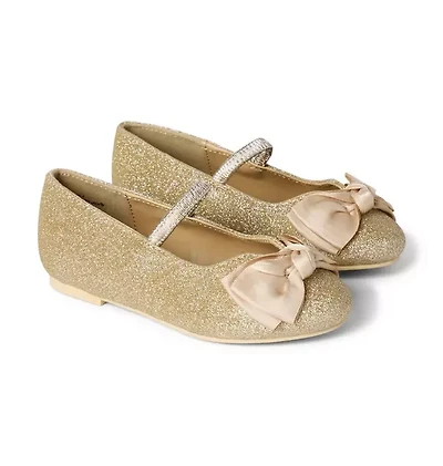Sparkle Bow Ballet Flat