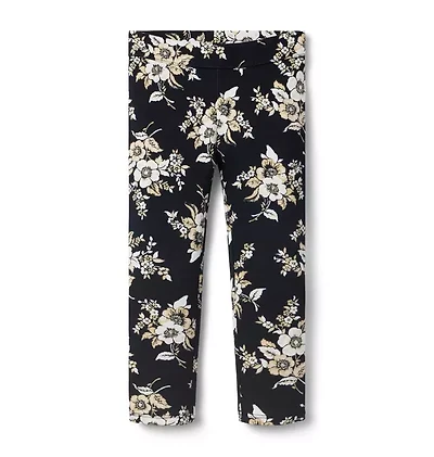 Floral Ponte Pant