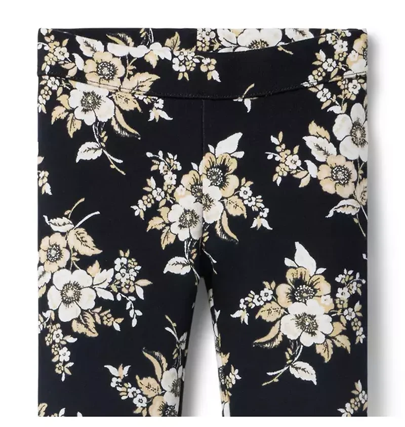 Floral Ponte Pant