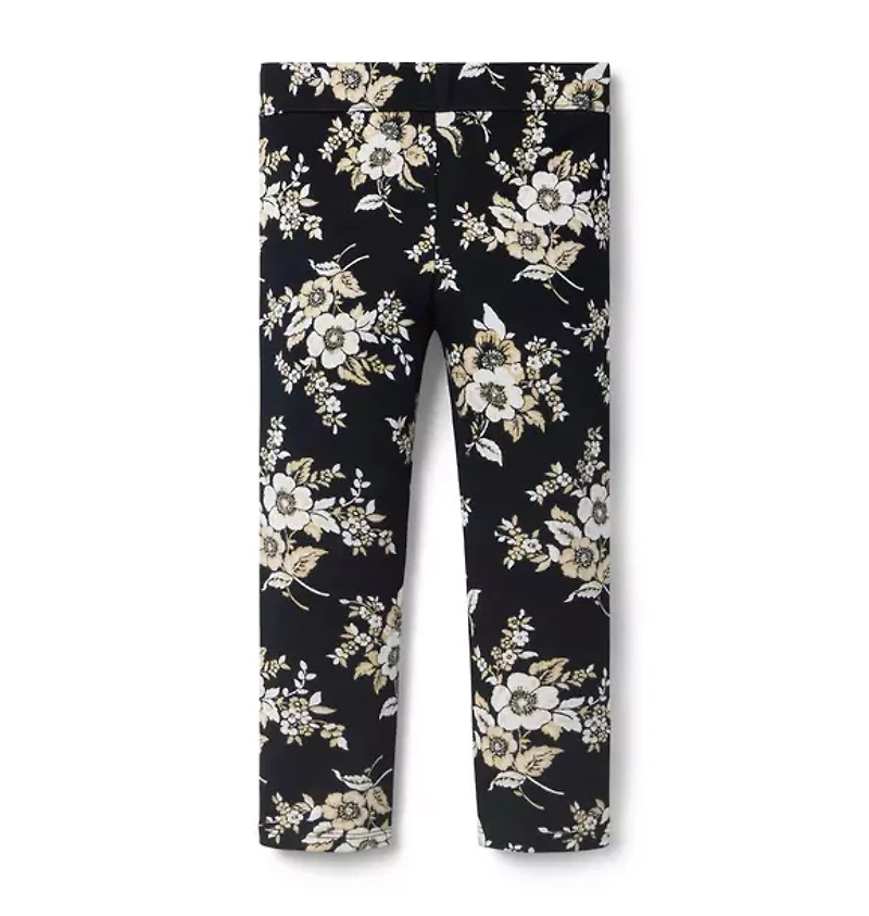 Floral Ponte Pant