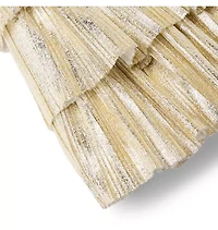 Metallic Tiered Skirt